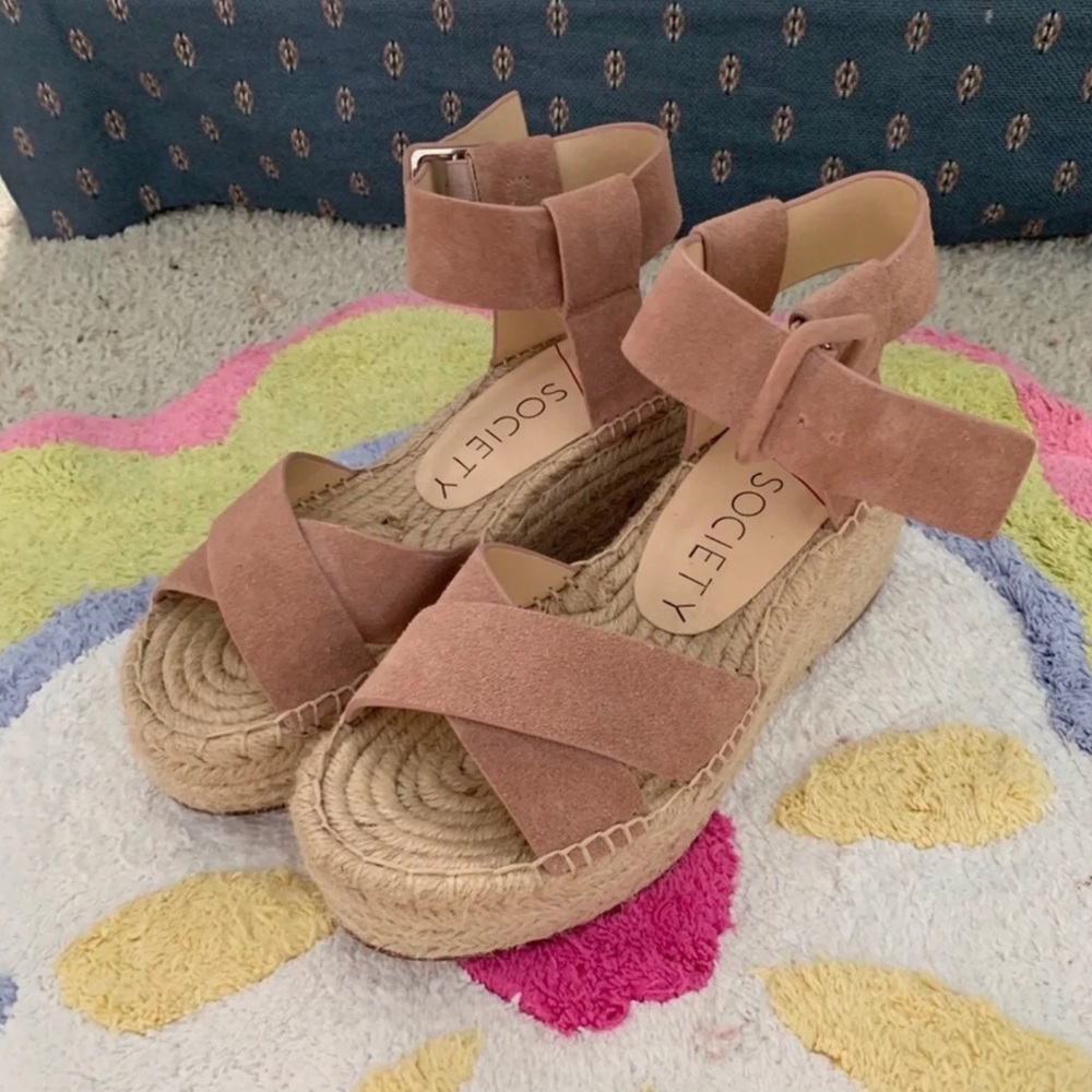 Sole Society Audrina Flatform Sandals
